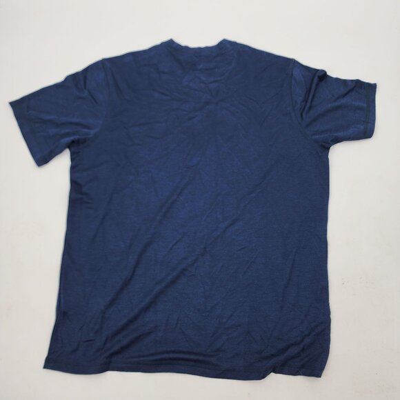 Havana Jim Blue T-Shirt M Modal & Polyester Blend Made In Jordan - Picture 5 of 5